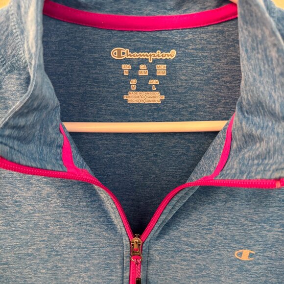 Champion Blue Performance Zip-Up Jacket – Lightweight & Sporty Activewear ✨ - Picture 5 of 5